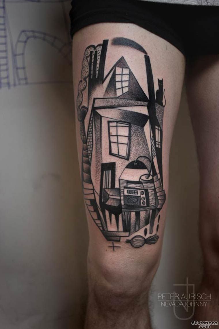 Cubism and Tattoo – The creations of German tattoo artist Peter ..._50