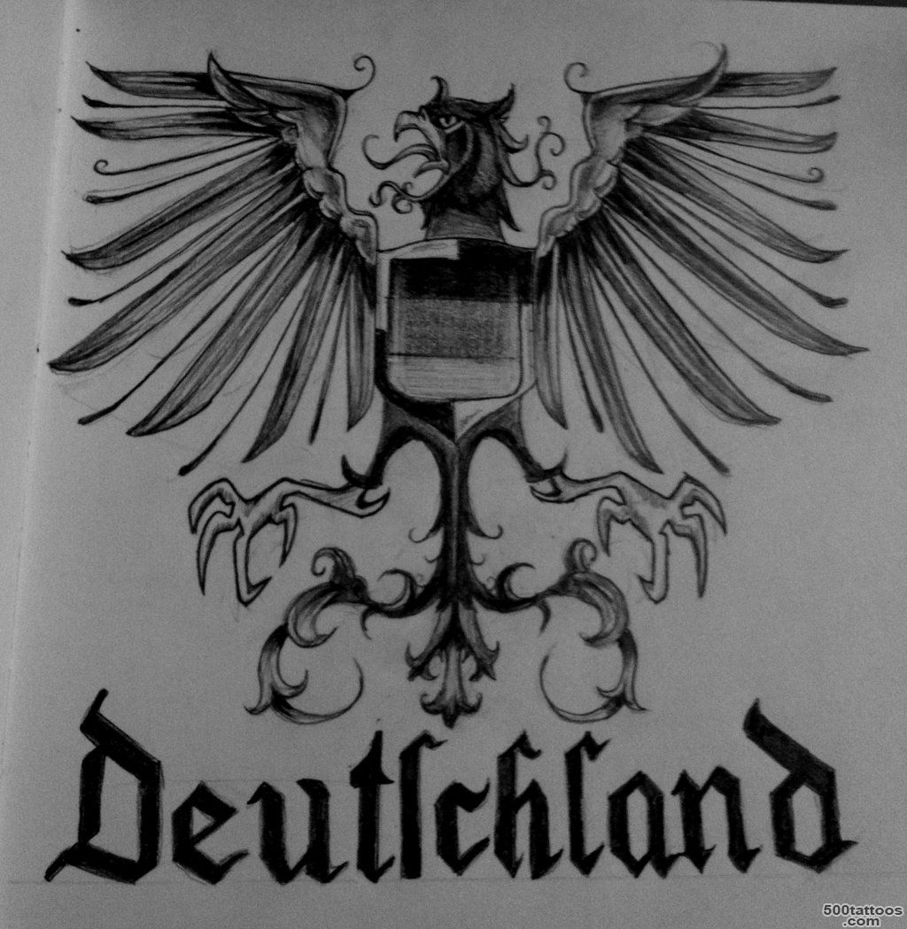 Pin German Eagle Tattoo Design Of Tattoosdesign Tattoos on Pinterest_14