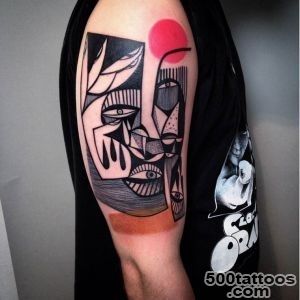 Cubism and Tattoo – The creations of German tattoo artist Peter _25