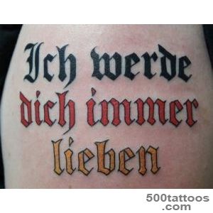 Lou#39s Tattoos Clearwater Florida   German lettering Olde English _16