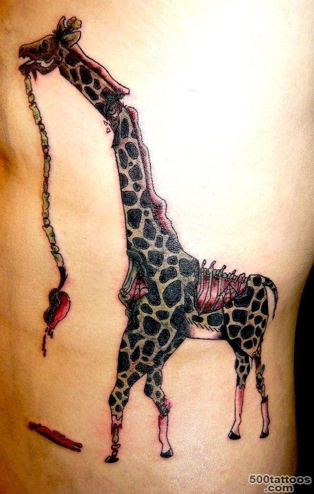 12 Latest Giraffe Tattoos amp Designs_6
