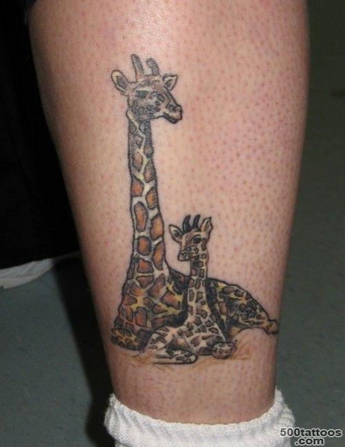 37 Giraffe Tattoos   Meanings, Photos, Designs for men and women_28
