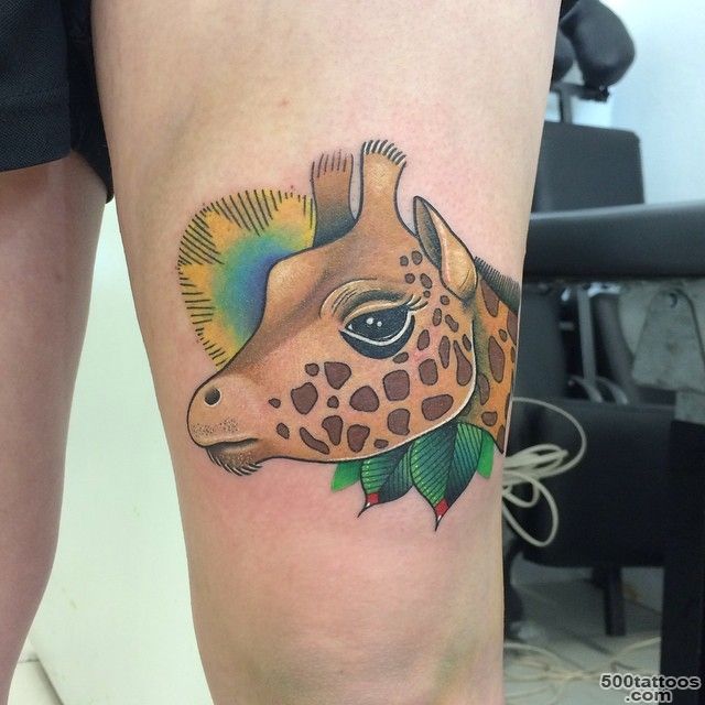 50+ Elegant Giraffe Tattoo Meaning and Designs   Wild Life on Your ..._13