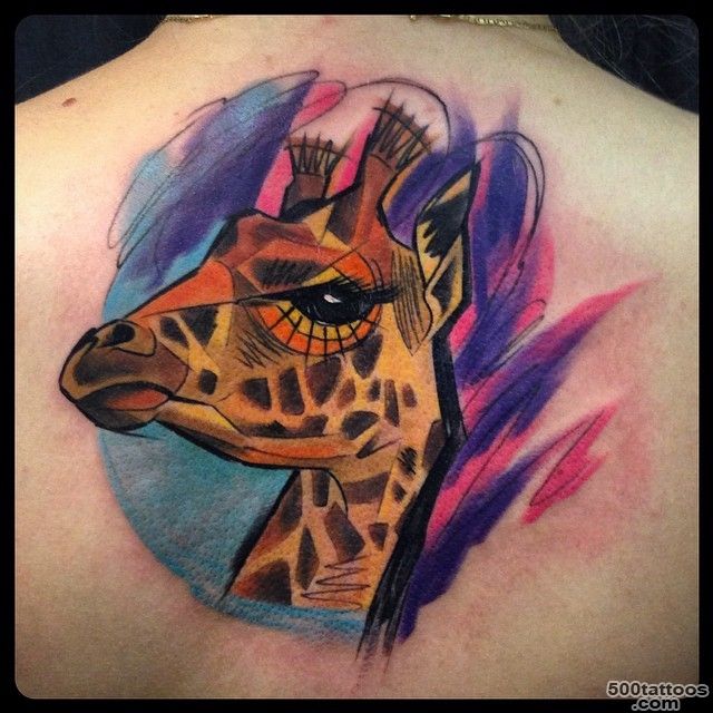50+ Elegant Giraffe Tattoo Meaning and Designs   Wild Life on Your ..._27