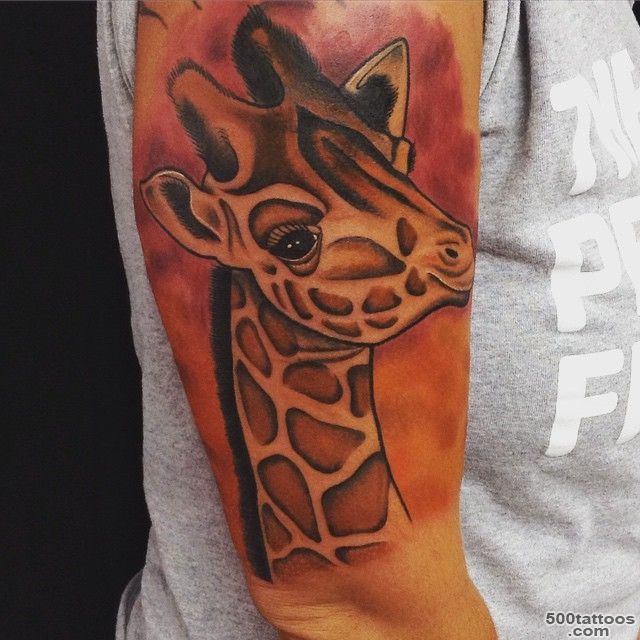 50+ Elegant Giraffe Tattoo Meaning and Designs   Wild Life on Your ..._36