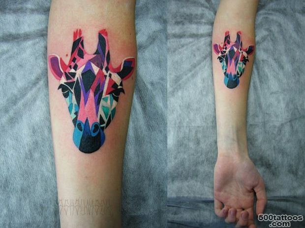 Giraffe tattoos! on Pinterest  Giraffe Tattoos, Giraffes and ..._25