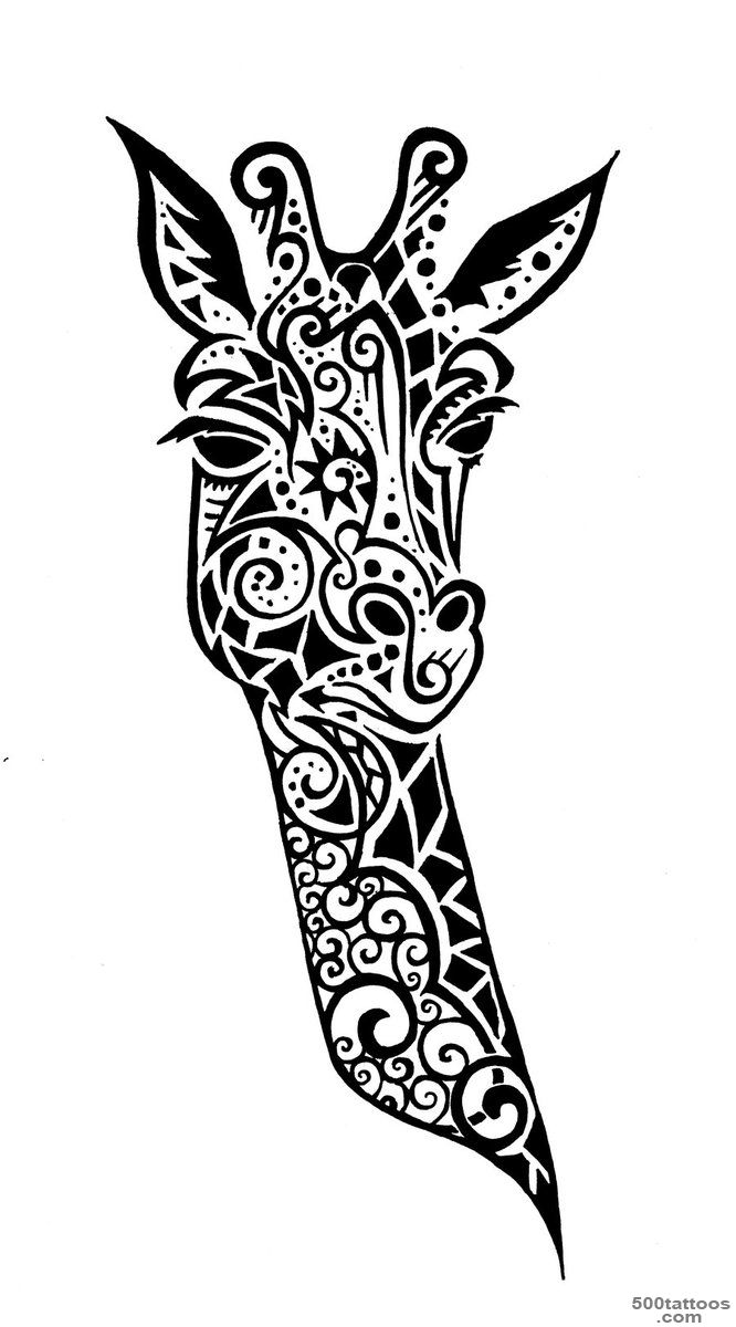 Wild Giraffe Tattoos   Tattoes Idea 2015  2016_19