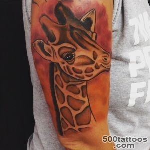 50+ Elegant Giraffe Tattoo Meaning and Designs   Wild Life on Your _36