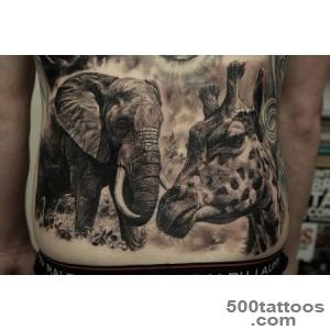 Giraffe Tattoo Images amp Designs_26