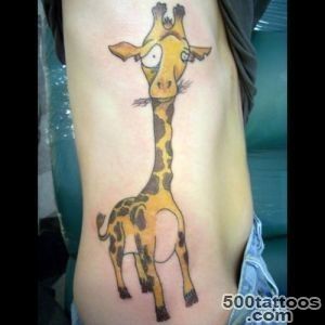 Giraffe Tattoo Meanings  iTattooDesignscom_41