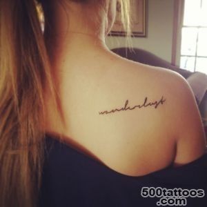 Simple-Letters-Tattoo-for-Girl-on-Back--Tattoos-for-Women_16jpg
