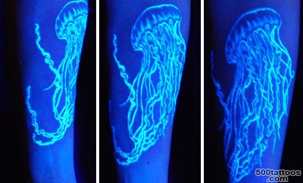 17+ Awesome Glow In The Dark Tattoos Visible Under Black Light ..._8