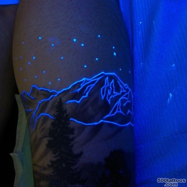 60 Glow In The Dark Tattoos For Men   UV Black Light Ink Designs_17