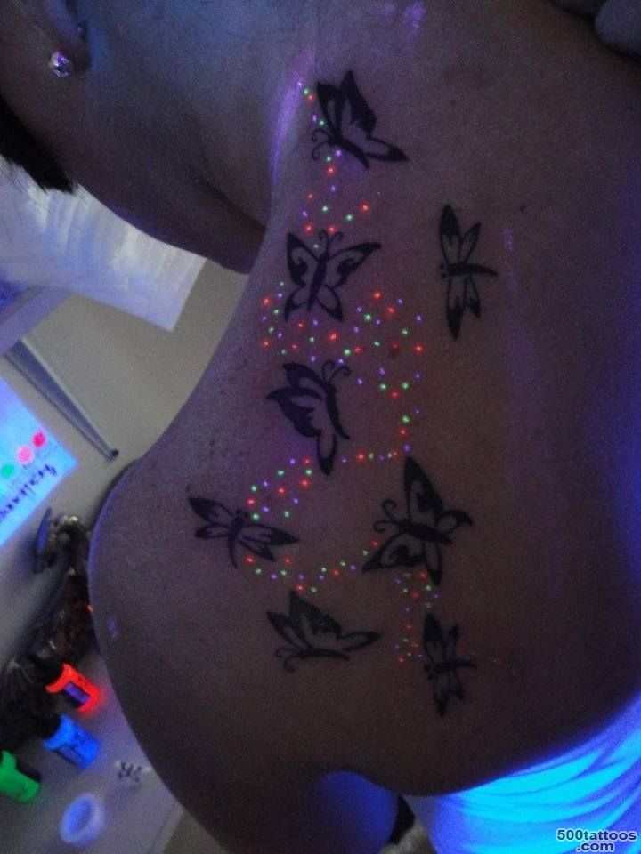 UV Glowing Tattoos New Designs  Fashion, Beauty_45