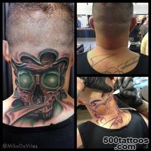 Glow skull tattoo by Mike DeVries  Tattoos_28