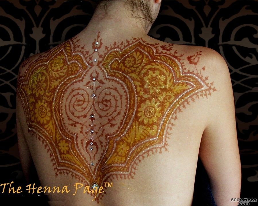 Fool#39s Gold Henna Goes Gold and Platinum  Tattoo.com_43