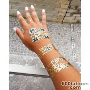 40 Cool Gold Tattoo Designs   Shine Brightly_14