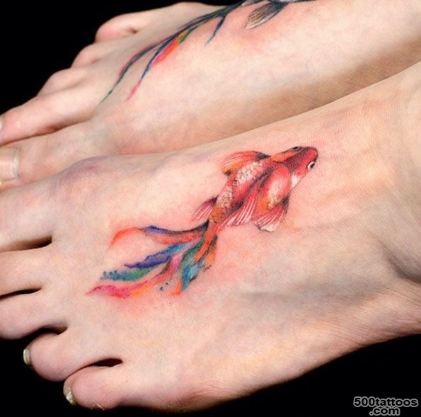 33 Amazing Foot Tattoos That Don#39t Stink   TattooBlend_49