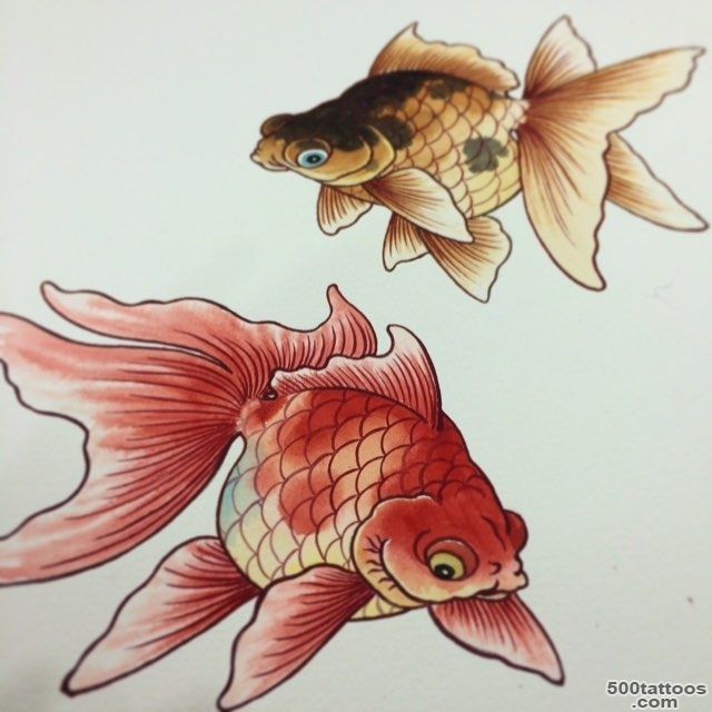 goldfish tattoo on Instagram_14