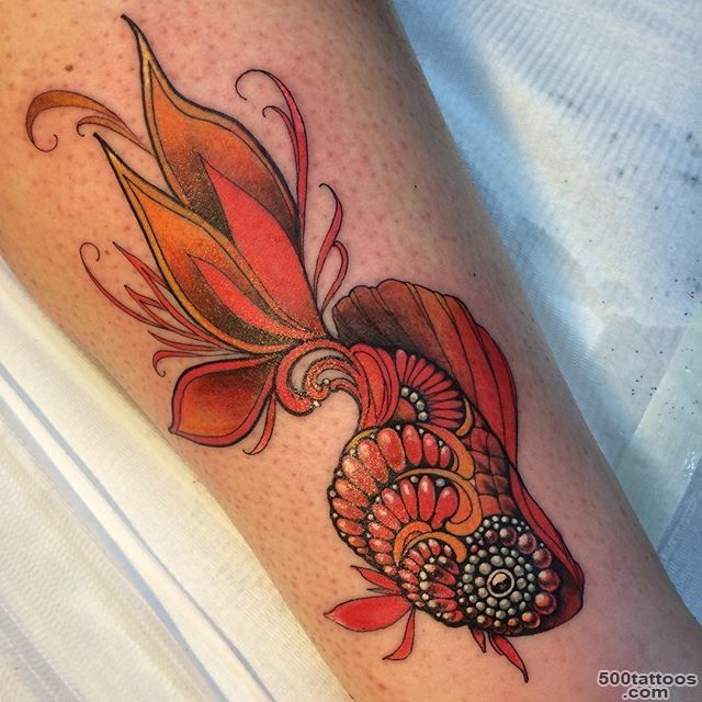 goldfish tattoo on Instagram_26