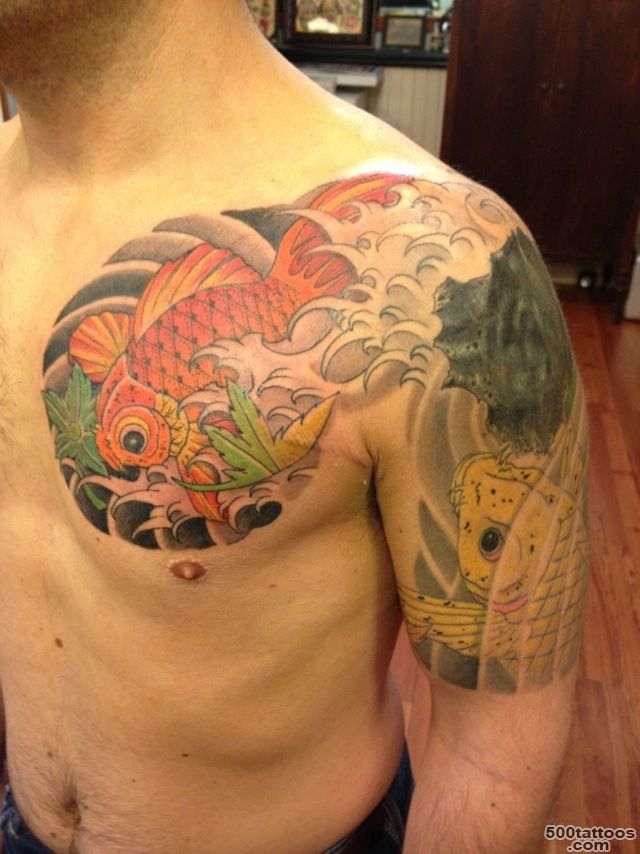 Goldfish tattoo  TATTOO FORREST_48