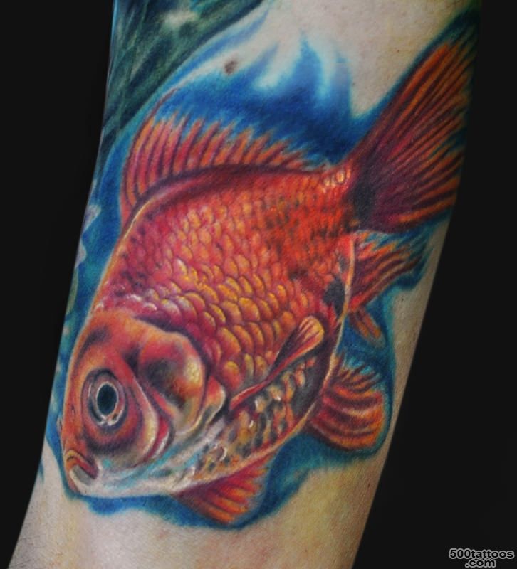 Gorgeous Goldfish Tattoos « Tattoo Articles « Ratta Tattoo_2