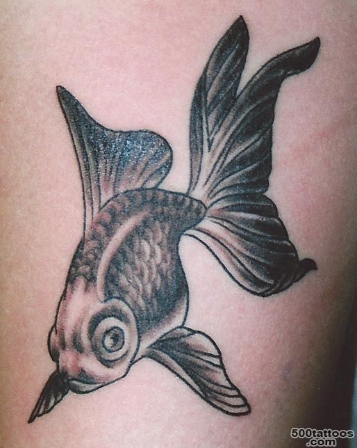 Pin Black Moor On Pinterest Goldfish Tattoo Fish Tattoos And on ..._38