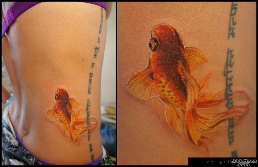 Pin Cool Fish Tattoo On The Back on Pinterest_35