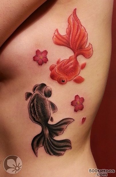 Pin Goldfish Tattoos Fancy Tattoo on Pinterest_6