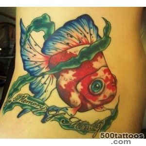 Goldfish Tattoo by Starr @ White Tiger Webster_25