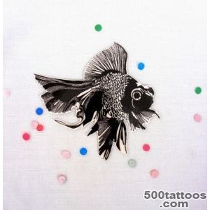 Pin Black Moor On Pinterest Goldfish Tattoo Fish Tattoos And on _19
