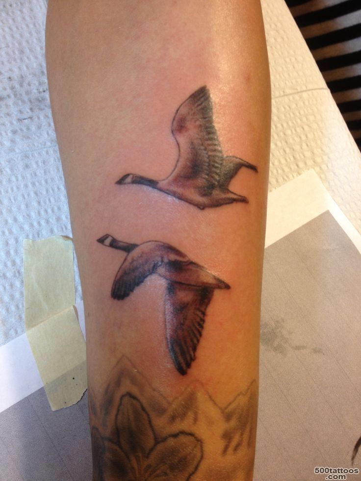 Black amp Grey Geese tattoo by Gaytha at Sacred Rose Tattoo in ..._22