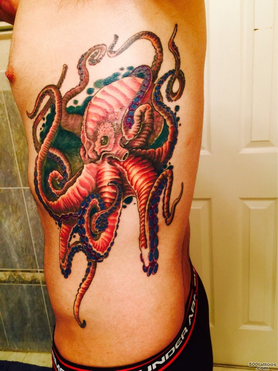 Octopus done by Dave Hershman at Golden Goose Tattoo. El Paso, Tx ..._33