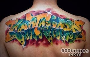 30+ Graffiti Tattoo Images, Pictures And Designs Ideas_15