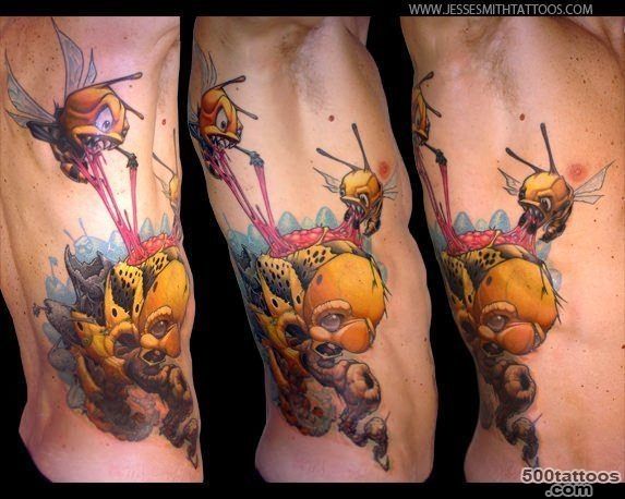 Jesse Smith creates Cartoon Graffiti Tattoos « Tattoo Artists ..._49