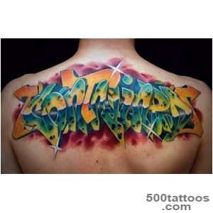30+ Graffiti Tattoo Images, Pictures And Designs Ideas_15