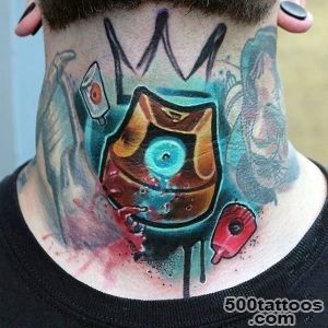 80 Graffiti Tattoos For Men   Inked Street Art Designs_37