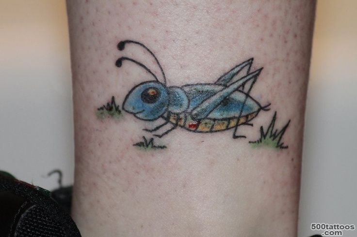 Grasshopper tattoo, because one of John#39s nicknames for me is ..._2