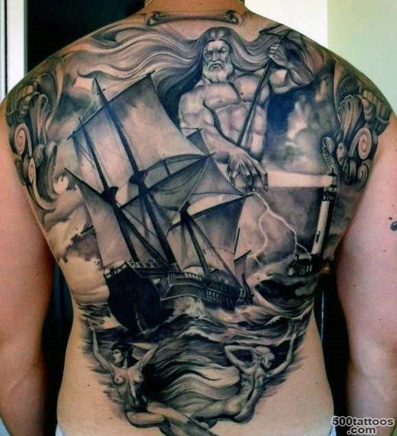 60 Greek Tattoos For Men   Mythology And Ancient Gods_37