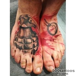 Grenade tattoo design, idea, image