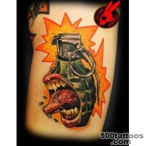 DeviantArt More Like Heart Grenade Cover Up Tattoo by Jackie _40