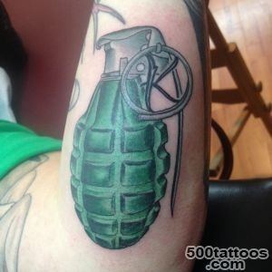 grenade tattoo – Cobra Custom Tattoo_49