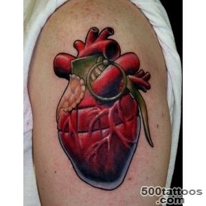 Pin Heart Grenade Colored Tattoo Pictures To Pin On Pinterest on _27