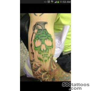 Skull grenade  tattoo ideas  Pinterest  Grenades and Skulls_29