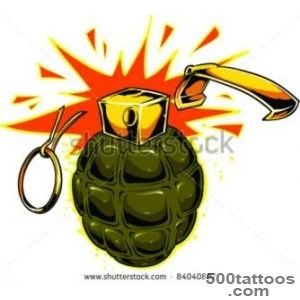 Vector Tattoo Grenade   84040807  Shutterstock_24
