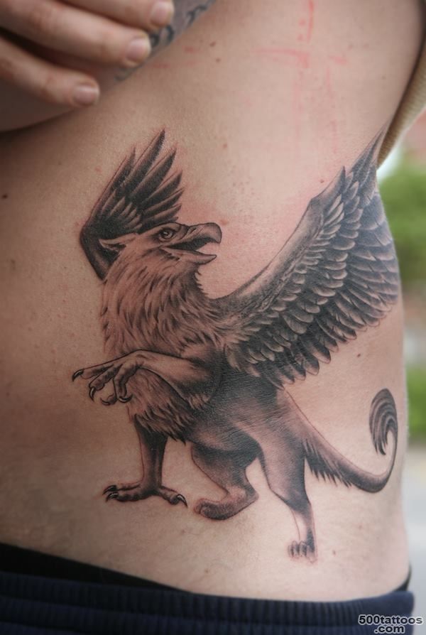 Griffin Scratching Tattoo By RabeaUmbra_20