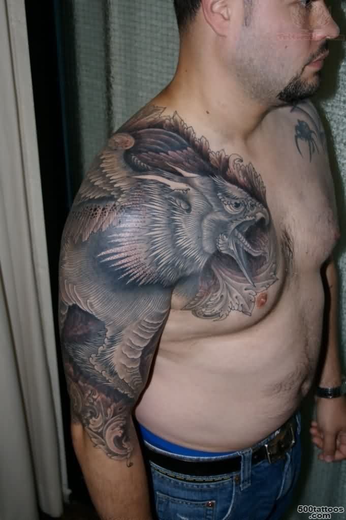 Griffin Tattoo On Right Shoulder  Tattoobite.com_40