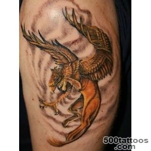 Griffin tattoo design, idea, image