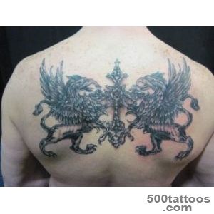 32+ Unique Griffin Sleeve Tattoos_23
