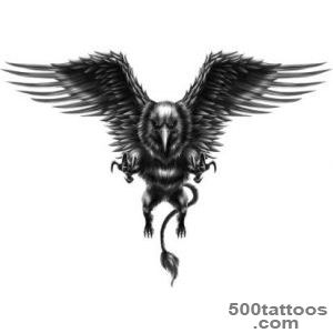 45+ Amazing Griffin Tattoo Designs_2